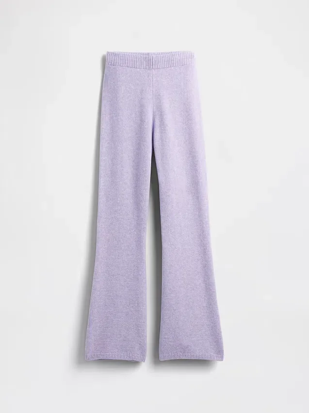Kinder-CashSoft-Pullover-Hose mit ausgestelltem Bein