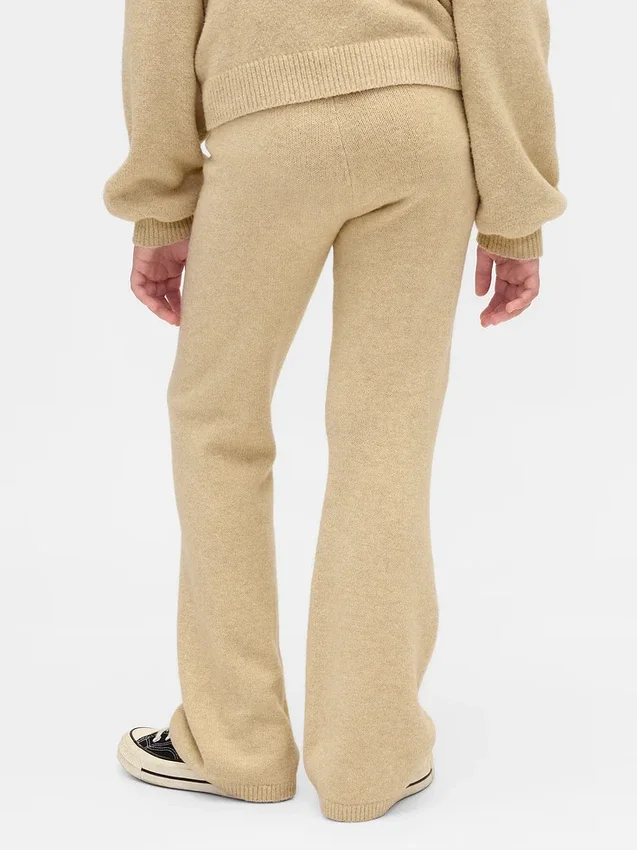 Kinder-CashSoft-Pullover-Hose mit ausgestelltem Bein