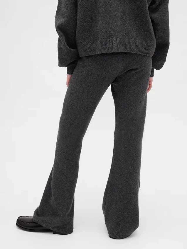 Kinder-CashSoft-Pullover-Hose mit ausgestelltem Bein
