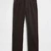 Kinder-Cordhose im 90er-Jahre-Stil, gerade geschnittene Hose