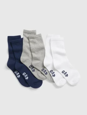 Kinder-Crew-Socken (3er-Pack)