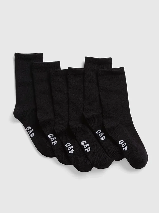 Kinder-Crew-Socken (3er-Pack)