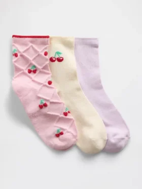 Kinder-Crew-Socken (3er-Pack)