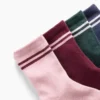 Kinder-Crew-Socken im Varsity-Streifen-Design (4er-Pack)