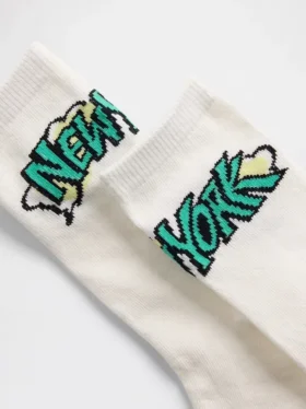 Kinder-Crew-Socken mit Grafik-Logo (3er-Pack)