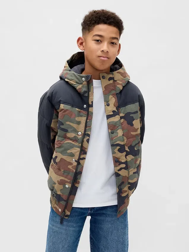Kinder-Daunenjacke