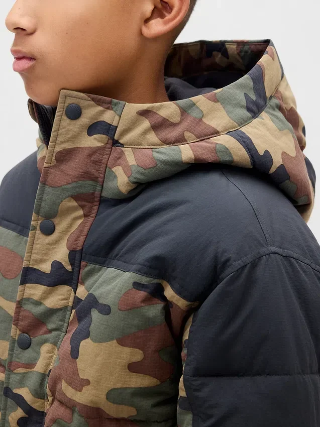 Kinder-Daunenjacke