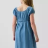 Kinder-Denim-Babydoll-Kleid