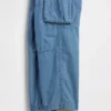 Kinder-Denim-Baggy-Cargo-Jogginghose