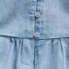 Kinder-Denim-Oberteil mit Stufenschnitt