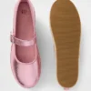 Kinder-Espadrilles im Mary-Jane-Stil mit Metallic-Optik