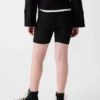 Kinder-Fahrrad-Shorts mit Rippbündchen