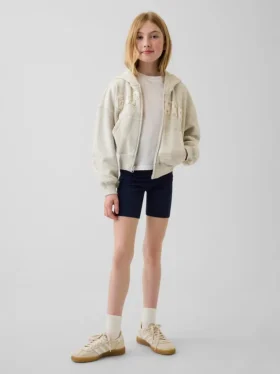Kinder-Fahrrad-Shorts mit Umschlag
