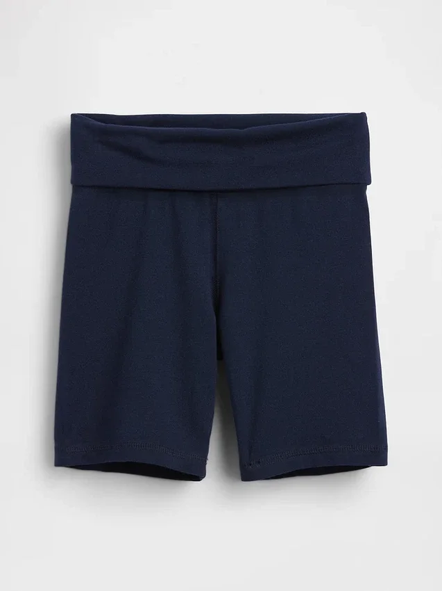 Kinder-Fahrrad-Shorts mit Umschlag