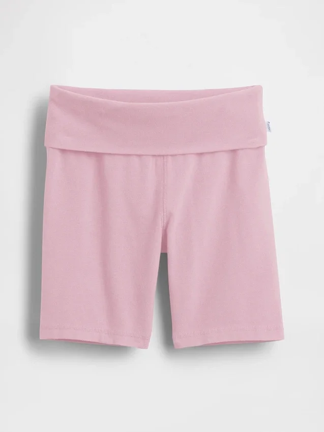 Kinder-Fahrrad-Shorts mit Umschlag
