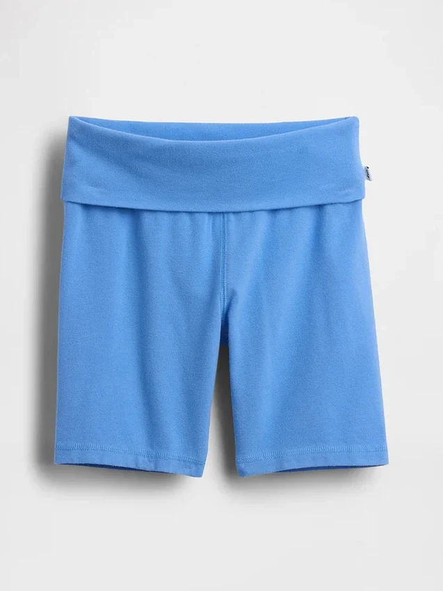 Kinder-Fahrrad-Shorts mit Umschlag