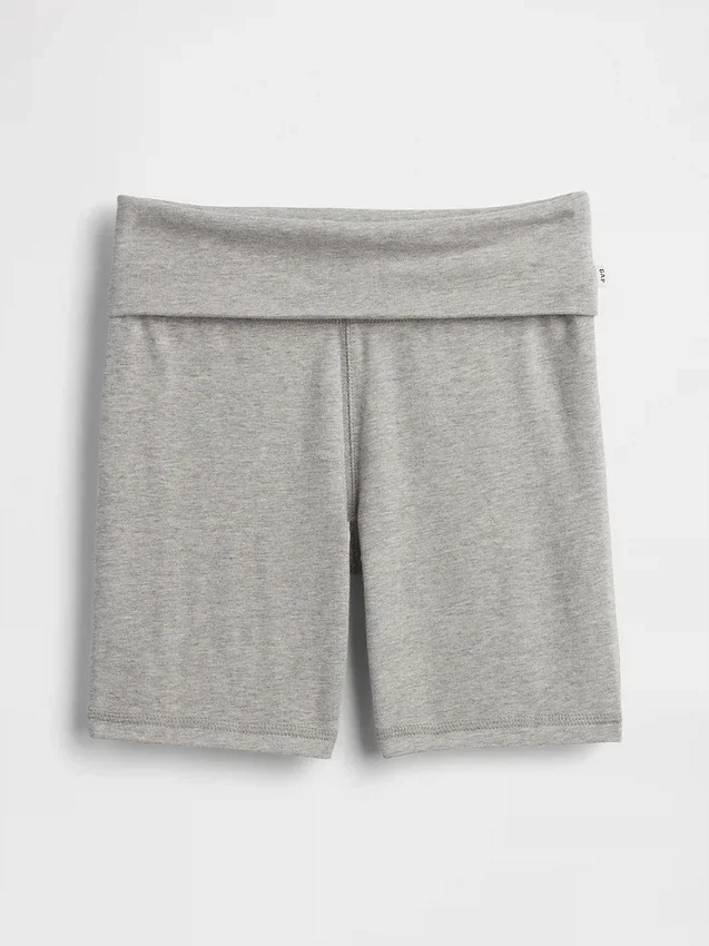 Kinder-Fahrrad-Shorts mit Umschlag