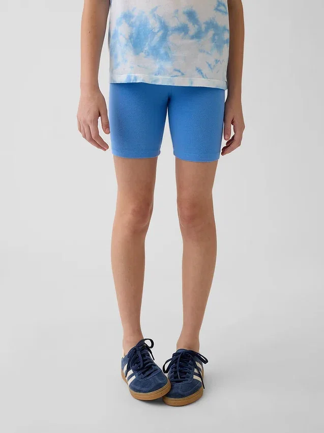 Kinder-Fahrrad-Shorts mit Umschlag