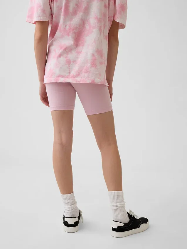Kinder-Fahrrad-Shorts mit Umschlag