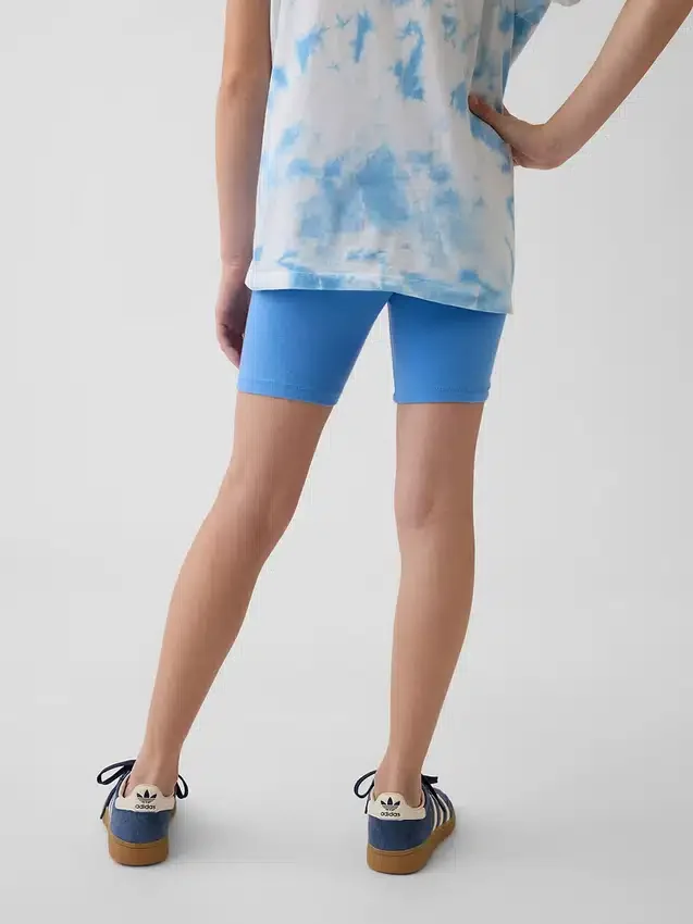 Kinder-Fahrrad-Shorts mit Umschlag