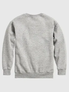 Kinder-Fleece-Sweatshirt mit Rundhalsausschnitt „Peanuts Snoopy Hockey“