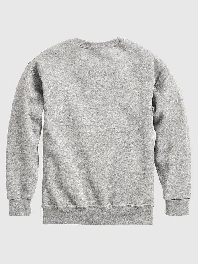 Kinder-Fleece-Sweatshirt mit Rundhalsausschnitt „Peanuts Snoopy Hockey“