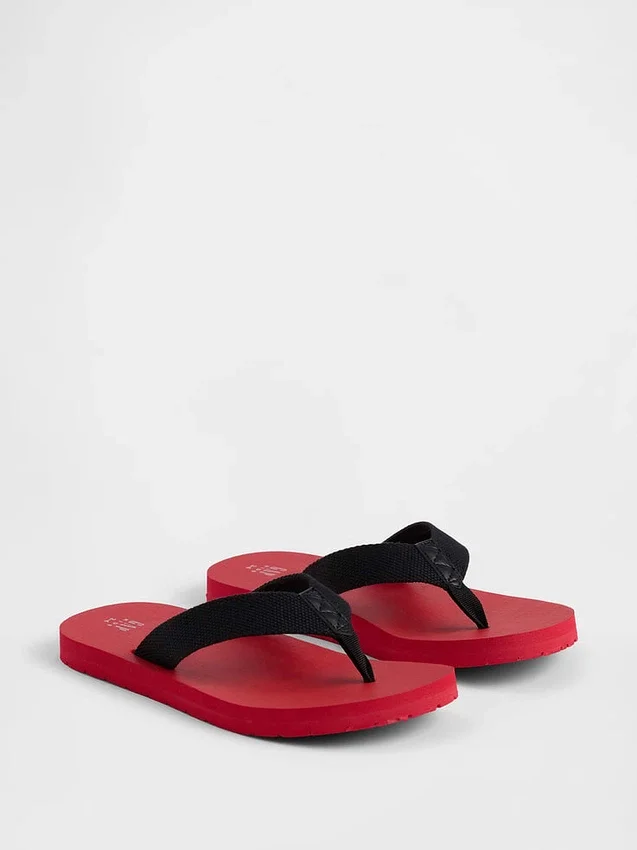 Kinder-Flip-Flops aus Canvas