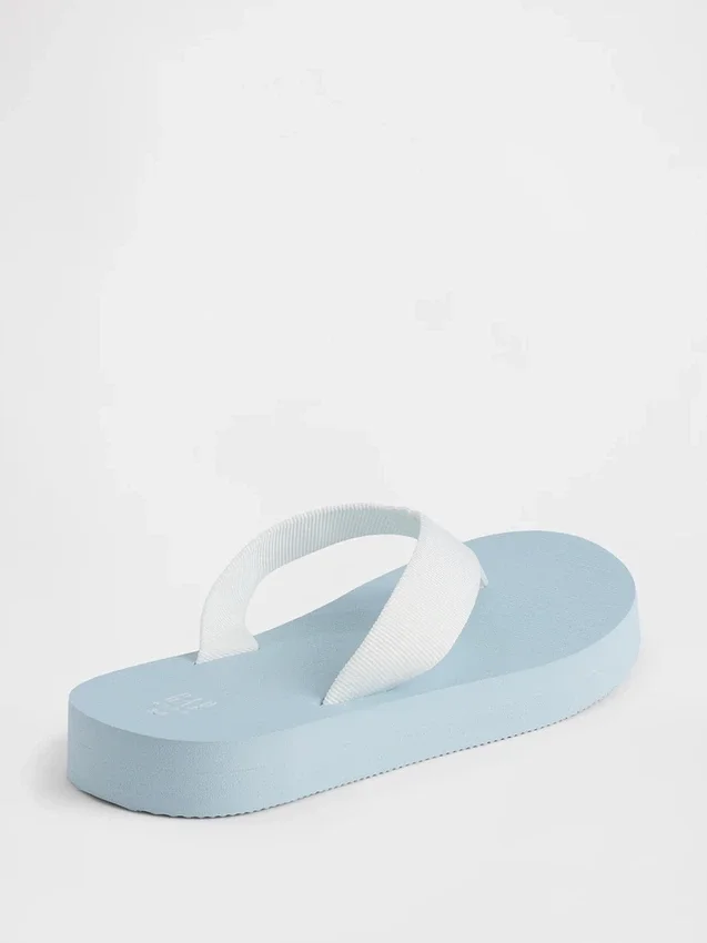 Kinder-Flip-Flops aus Canvas