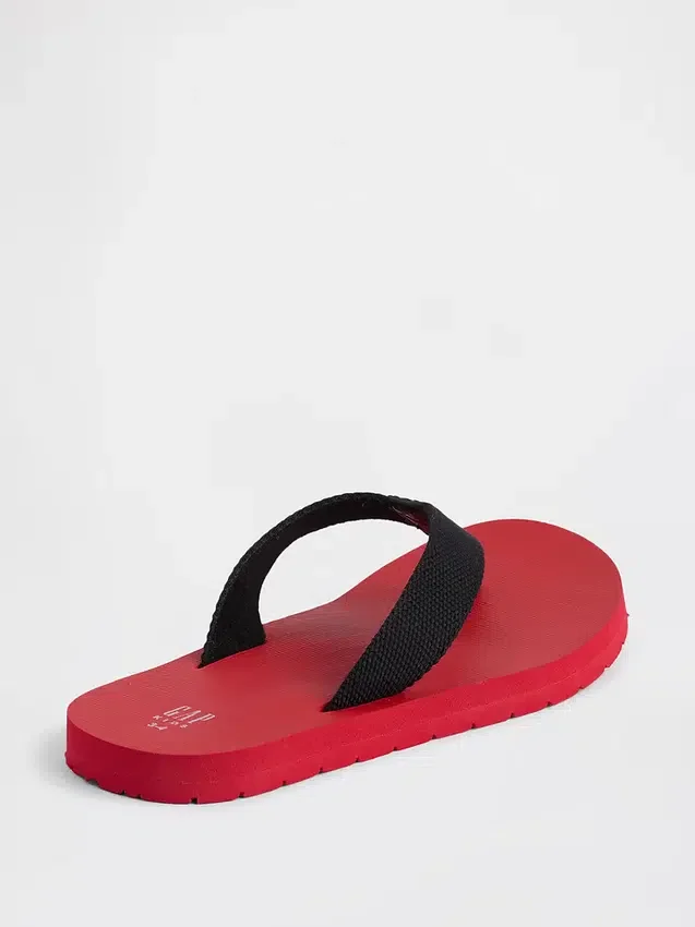 Kinder-Flip-Flops aus Canvas