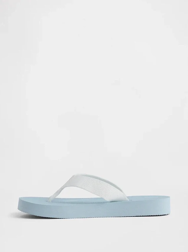 Kinder-Flip-Flops aus Canvas