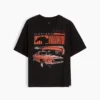 Kinder-Formel-1-T-Shirt mit Grafik in Oversize-Passform