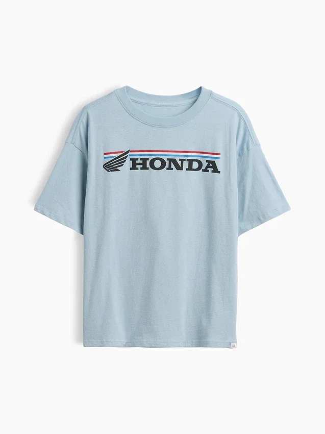 Kinder-Formel-1-T-Shirt mit Grafik in Oversize-Passform