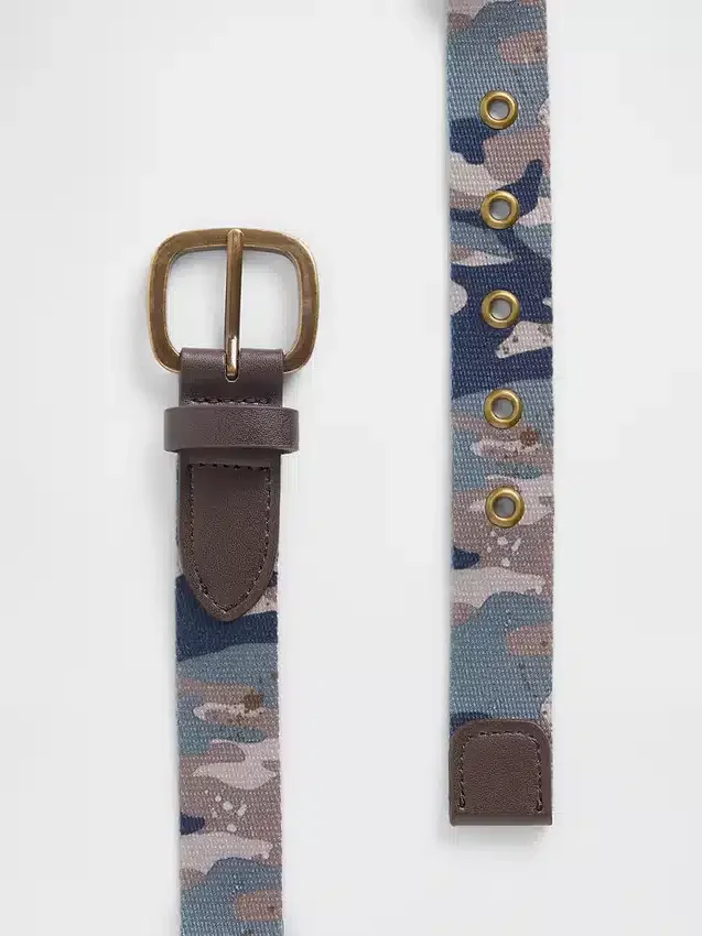 Kinder-Gürtel mit Camouflage-Muster