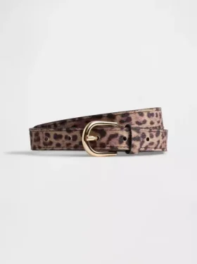 Kinder-Gürtel mit Leopardenmuster