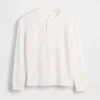 Kinder-Henley-T-Shirt in lockerer Passform