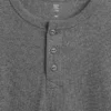 Kinder-Henley-T-Shirt in lockerer Passform