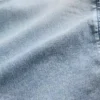 Kinder-Hoodie aus Strick-Denim mit Reißverschluss