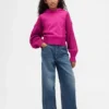 Kinder-Hoodie aus Vintagesoft-Mischgewebe