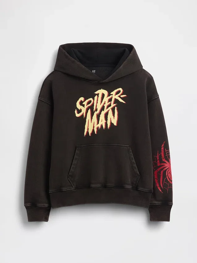 Kinder-Hoodie „Marvel Vintagesoft Spider-Man“ in lockerer Passform