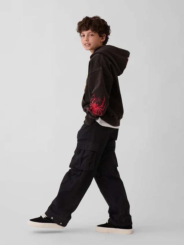 Kinder-Hoodie „Marvel Vintagesoft Spider-Man“ in lockerer Passform