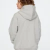 Kinder-Hoodie mit Reißverschluss und „Vintagesoft“-Logo