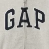 Kinder-Hoodie mit Reißverschluss und „Vintagesoft“-Logo