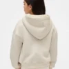 Kinder-Hoodie mit Sherpa-Futter und Grafik-Logo