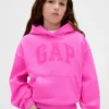 Kinder-Hoodie mit „Vintagesoft“-Logo