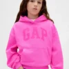 Kinder-Hoodie mit „Vintagesoft“-Logo