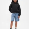 Kinder-Hoodie mit „Vintagesoft“-Logo