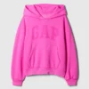 Kinder-Hoodie mit „Vintagesoft“-Logo
