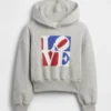 Kinder-Hoodie „Robert Indiana Love“