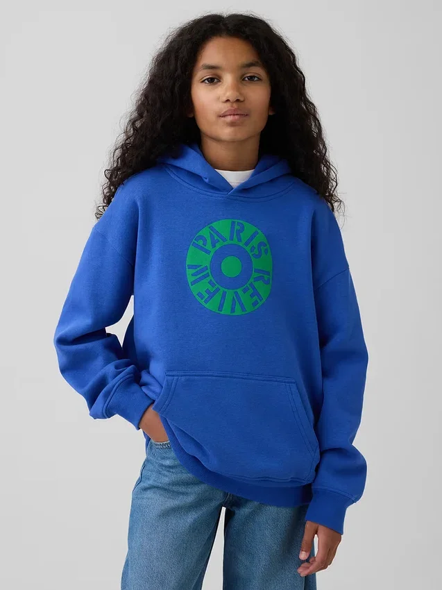 Kinder-Hoodie „Robert Indiana Vintagesoft“