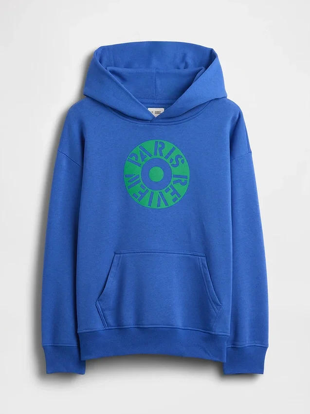 Kinder-Hoodie „Robert Indiana Vintagesoft“